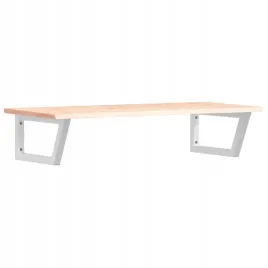 polka-scienna-pod-umywalke-stal-i-lite-drewno-debowe