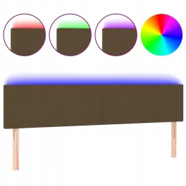 zaglowek-do-lozka-z-led-ciemnobrazowy-160x