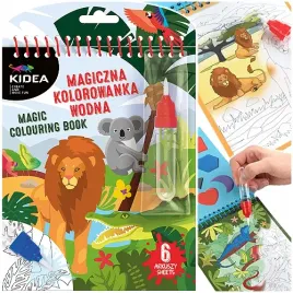 kolorowanka-wodna-magiczna-wielokrotna-dzikie-zwierzeta-safari-kidea
