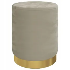 okragly-stolek-ze-schowkiem-ciemnoszary-obity