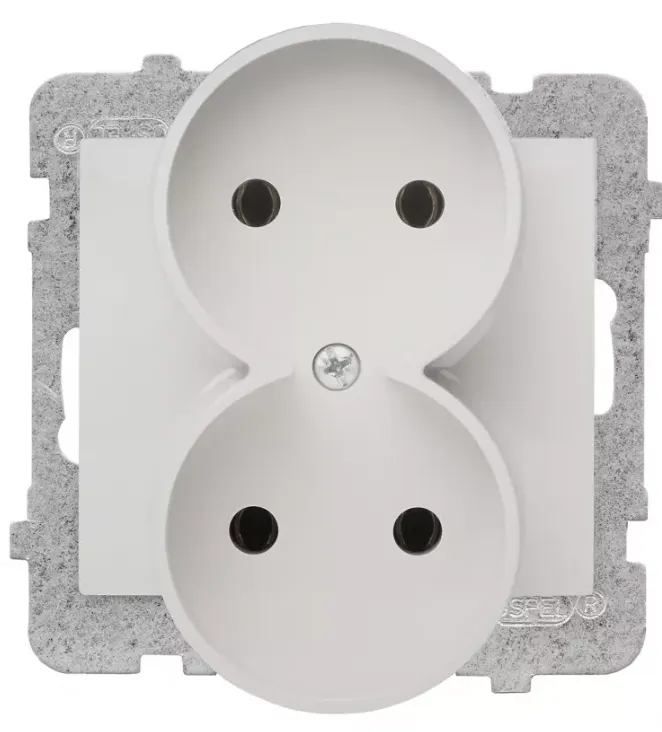 polmark-sigma-gniazdo-podwojne-biale-gn-2d-m