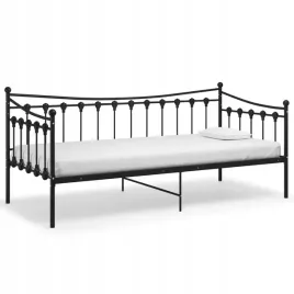 rama-sofy-czarna-metalowa-90x200-cm