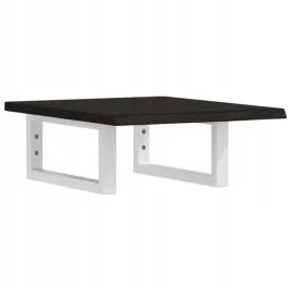 polka-scienna-pod-umywalke-stal-i-lite-drewno-debowe