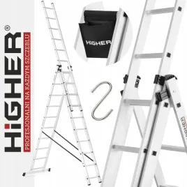 drabina-aluminiowa-3x10-higher-na-schody-gratis