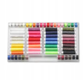 zestaw-krawiecki-nici-szpulki-lucznik-mix-kolorow-etui-64-elementy