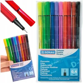 cienkopisy-d-fine-04-mm-szkolne-biurowe-zestaw-10-kolorow-w-etui-donau