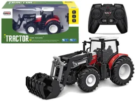 zdalnie-sterowany-traktor-czerwony-ruchoma-lyzka