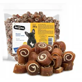 przysmak-dla-psa-sushi-smakolyk-smaczki-haumiau-pausesnack-kaczka-ryba-500g
