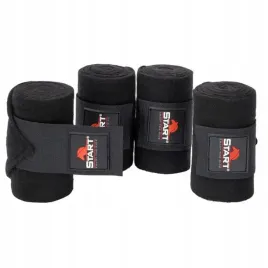 bandaze-polarowe-dla-konia-start-owijki-czarne-pony-1-m-4-sztuki
