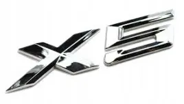 bmw-x5-chrom-srebrny-emblemat-logo-napis-naklejka-znaczek