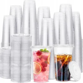 kubki-shake-pet-300ml-z-wieczkiem-plaskim-z-krzyzykiem-na-slomke-50-sztuk