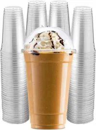 kubki-shake-pet-400ml-z-wieczkiem-wypuklym-z-otworem-zestaw-50-sztuk