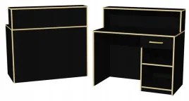 recepcja-do-salonu-glamour-biala-czarna-ze-zlotym-115cm-lada-recepcyjna