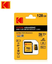 karta-pamieci-kodak-micro-sdxc-128gb-4k-u3-a1-c10-v30-100mb-s-szybka