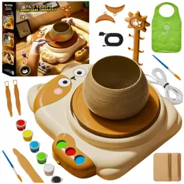 kolo-garncarskie-zabawka-kreatywna-ceramika-glina-farbki-dla-dzieci