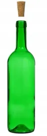 butelka-zielona-do-wina-750-ml-korek-ekologiczny