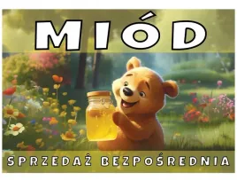 tablica-xl-reklamowa-sprzedaz-miodu-29-5x42-cm