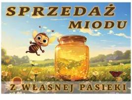 tablica-xl-reklamowa-sprzedaz-miodu-29-5x42-cm