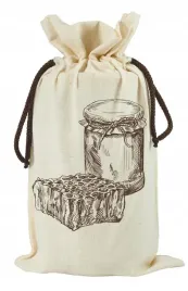 woreczek-ekologiczny-na-1-sloik-900ml-w-motywem-pszczelim