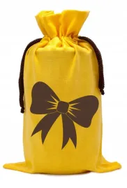 woreczek-ekologiczny-na-1-sloik-900ml-zolty-z-kokardka