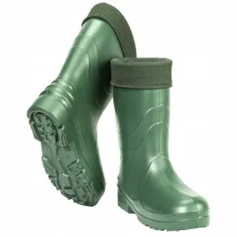 kalosze-damsk-z-ociepl-032zielone-eva-r-41-kolmax