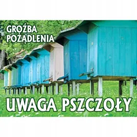tablica-duza-xl-ostrzegawcza-uwaga-pszczoly-f237