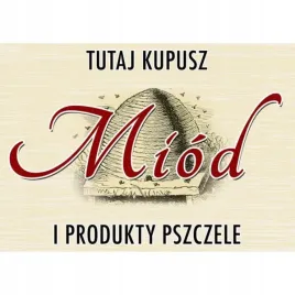 tablica-reklamowa-miod-i-produkty-pszczele-f239