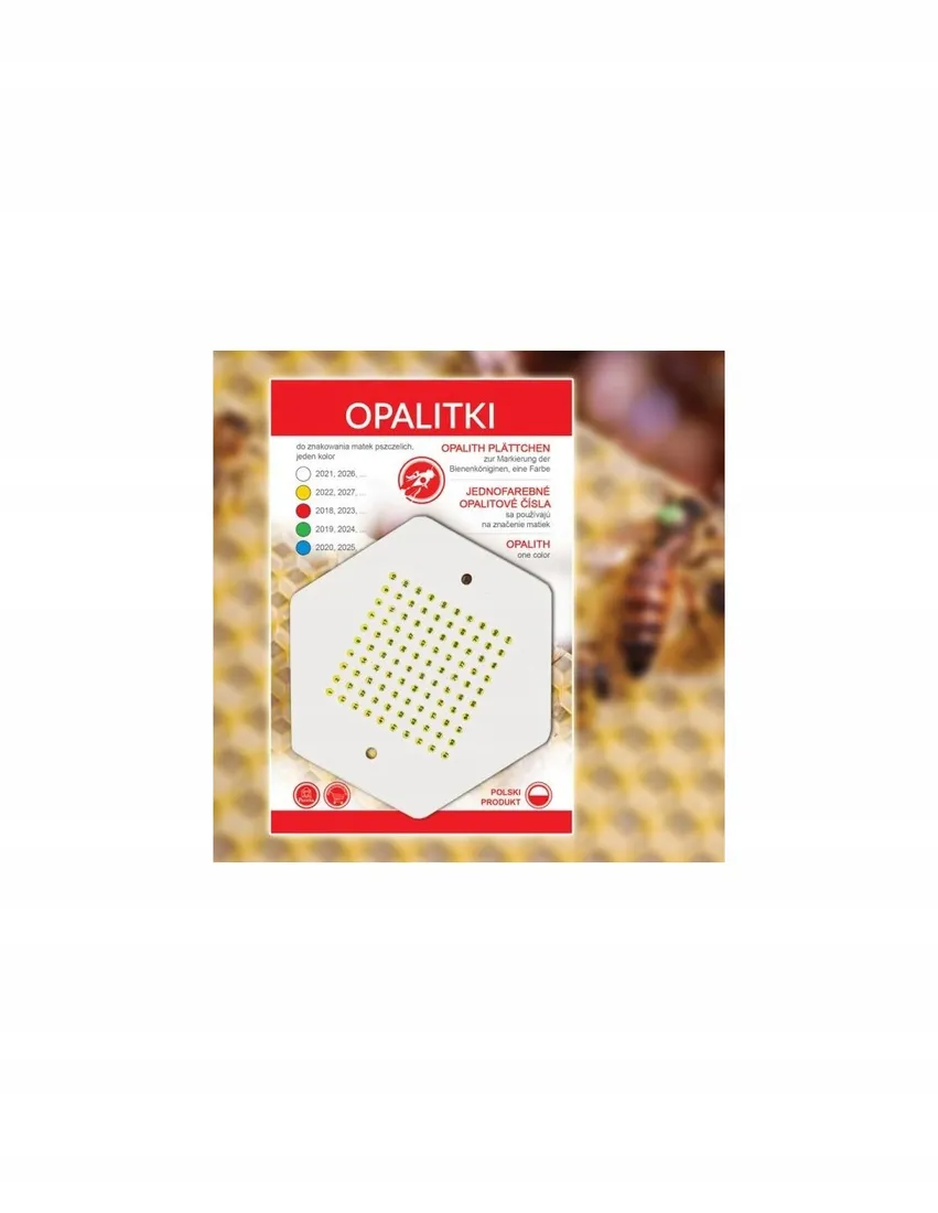 opalitki-zolte-numerowane-od-1-100-stan-nowy
