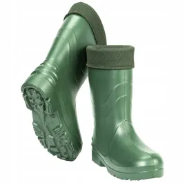 kalosze-damsk-z-ociepl-032zielone-eva-r-37-kolmax