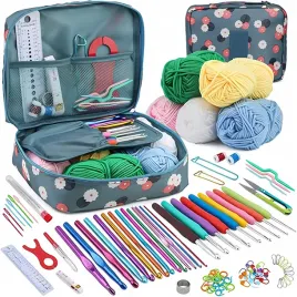 duzy-zestaw-do-szydelkowania-szydelka-opakowanie-etui-diy-z-wloczkami