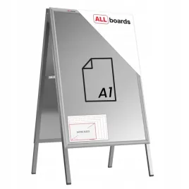 potykacz-reklamowy-105x62-cm-a1-owz-dwustronny-rama-aluminiowa-srebrna