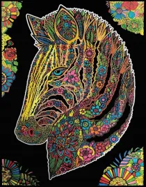 kolorowanka-welwetowa-47x35cm-zebra-colorvelvet