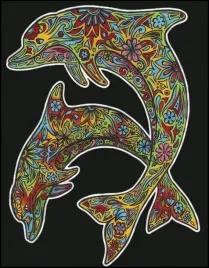 kolorowanka-welwetowa-47x35cm-delfiny-colorvelvet