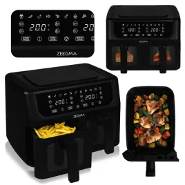 airfryer-9l-frytkownica-beztluszczowa-dual-frytownica-duza-xl-dwukomorowa