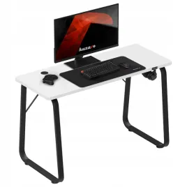 biurko-gamingowe-komputerowe-huzaro-hero-1-5-white-dla-gracza-120cm