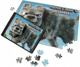 puzzle-a3-a4-minecraft-dennis-film-movie-2025-gadzety-personalizacja-imie