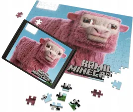 puzzle-a3-a4-minecraft-film-movie-2025-owca-gadzety-personalizacja-imie
