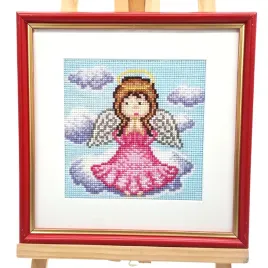 obraz-haft-krzyzykowy-aniolek-24x24-rekodzielo-handmade-dekoracja