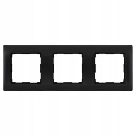 kos-vena-ramka-potrojna-3x-antracyt-lakier-mat-222x80x39mm-516183