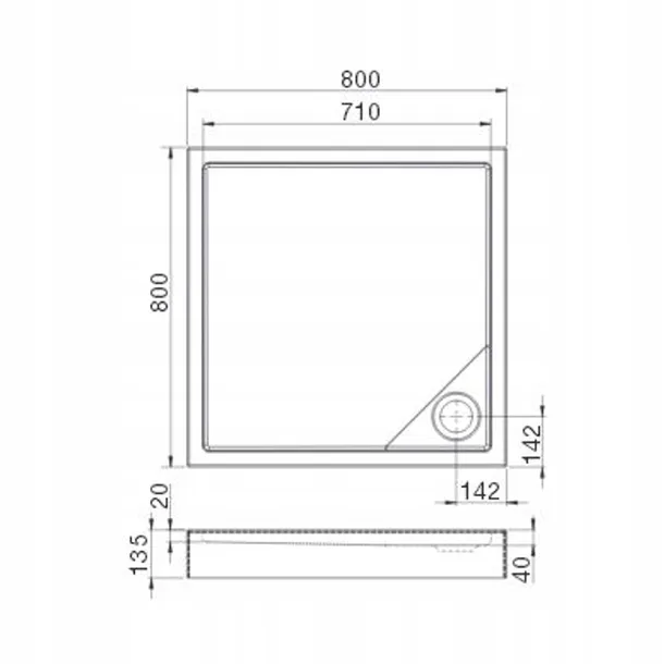 roca-brodzik-akrylowy-malaga-square-flat-kwadrat-80x80x4cmorbialyororyginalny-ksztalt-kwadratowy