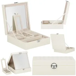 szkatulka-na-bizuterie-ekoskora-25x25x85-cm-kremowy-organizer-z-przegrodka