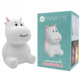 lampka-nocna-led-krowka-rozowa