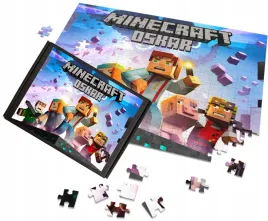 puzzle-a3-a4-minecraft-film-movie-2025-gadzety-personalizowane