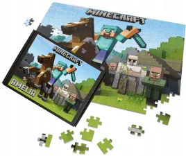 puzzle-a3-a4-minecraft-film-movie-2025-gadzety-z-imieniem-napisem