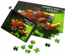 puzzle-a3-a4-minecraft-film-movie-2025-gadzety-z-imieniem-napisem