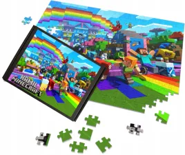 puzzle-a3-a4-minecraft-film-movie-2025-gadzety-z-imieniem-kolorowe