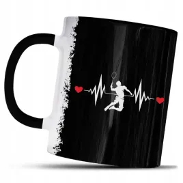 kubek-z-nadrukiem-badminton-ekg-serce-linia-zycia-sportowa