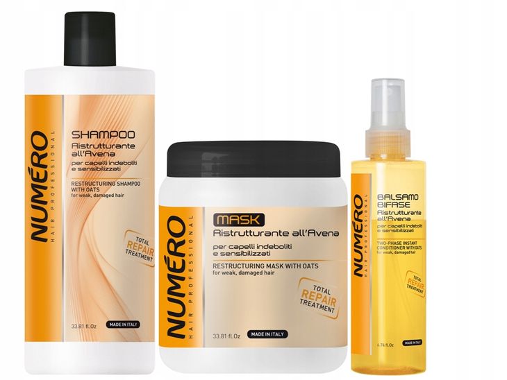 NUMERO Restructuring Shampoo + Mask With Oats