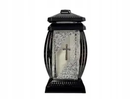 znicz-kapliczka-caloroczny-29-cm-nowoczesny-z-wkladem-srebrne-krysztalki