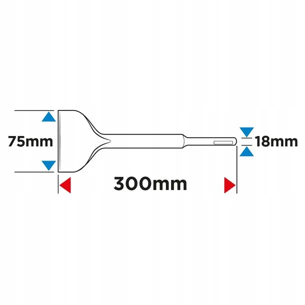 dluto-sds-max-plaskie-75-x-300-mm-zastosowanie-do-betonu